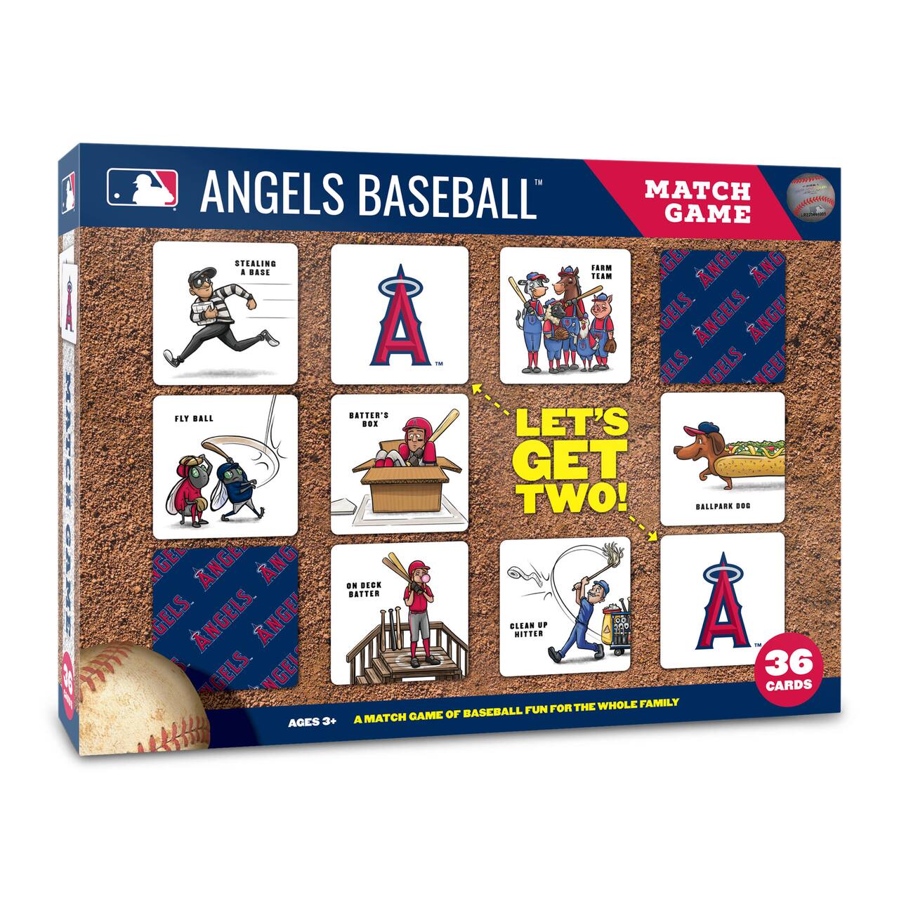 Major League Baseball Licensed Memory Match Game